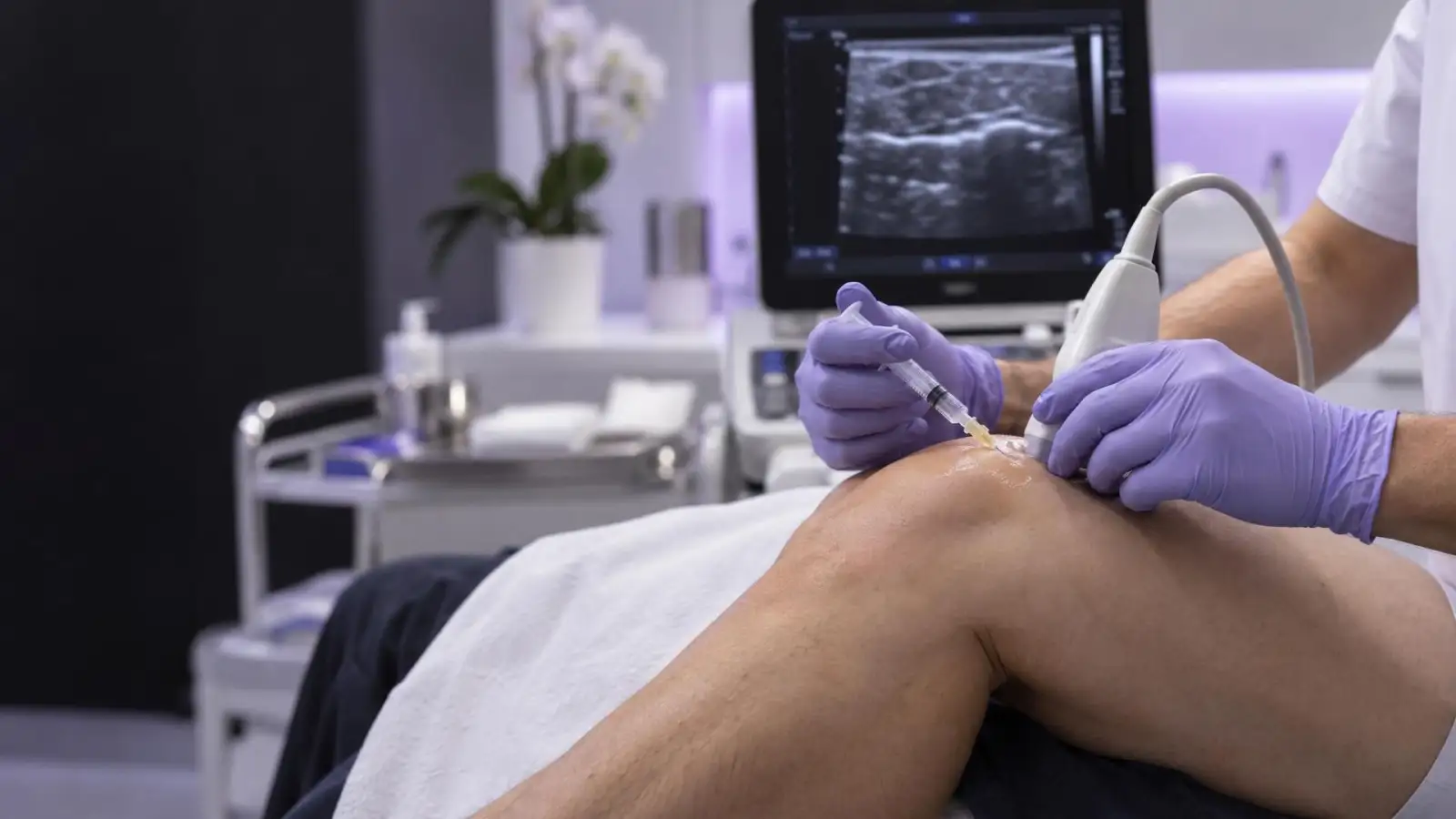 Ultrasound-guided injection